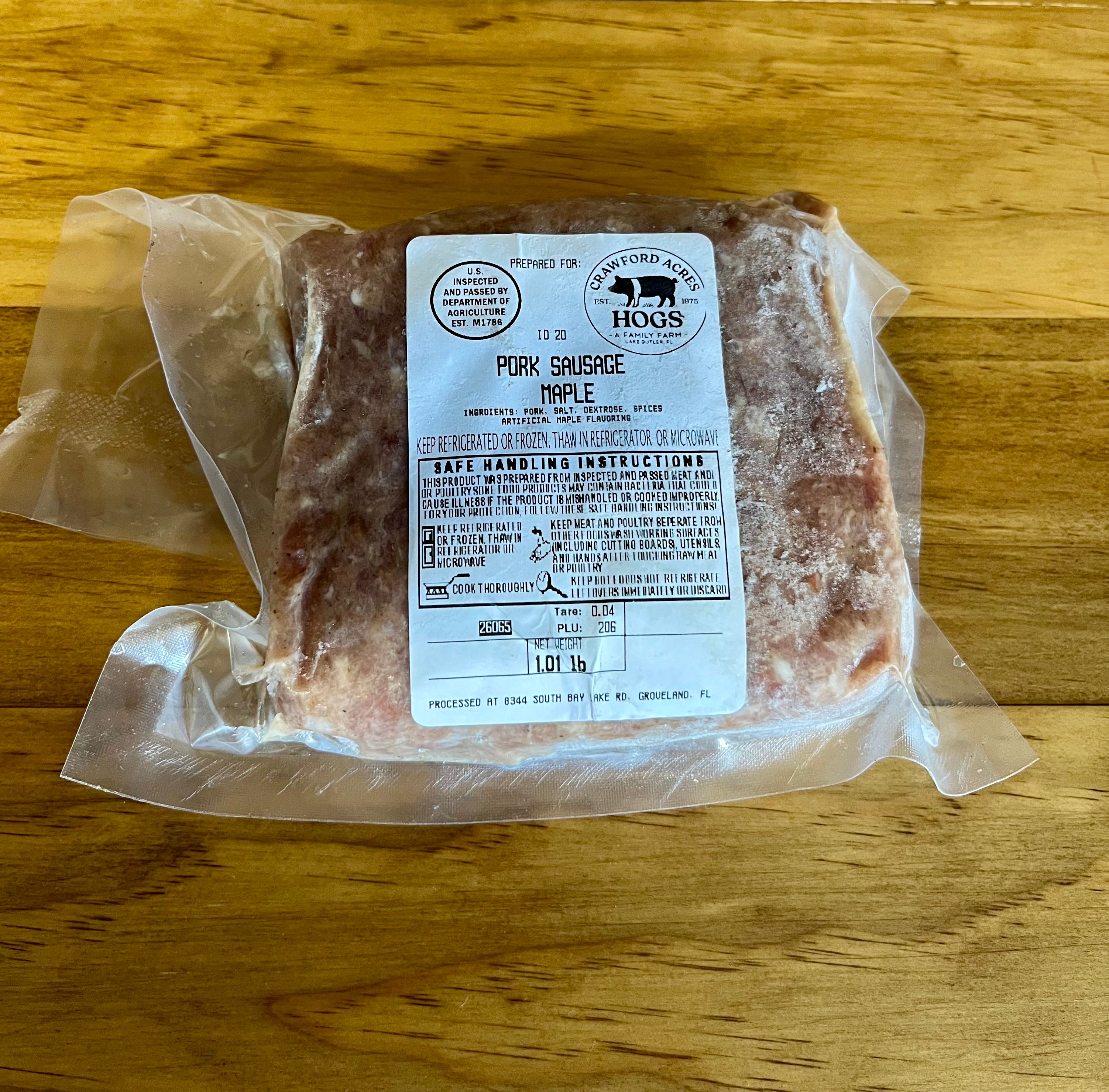 Maple Ground Sausage